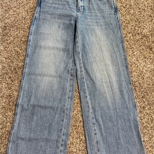 Pacific Sunwear Light Wash 90’s Baggy Flare Jean